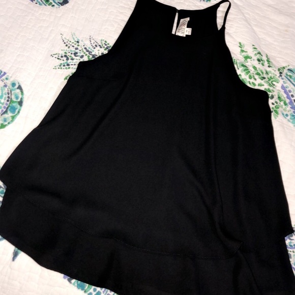 Formal Black Spaghetti Strap Tank - Picture 1 of 5